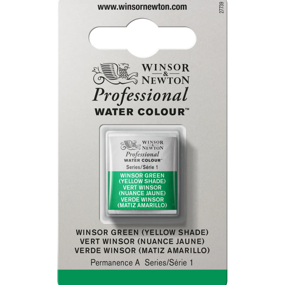 Winsor & Newton Professional akvarellmaling halvkopp Winsor Lemon 722