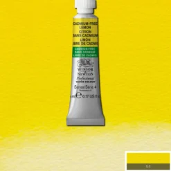 Winsor & Newton Professional akvarellmaling 5 ml Cadmium-Free Yellow Pale 907
