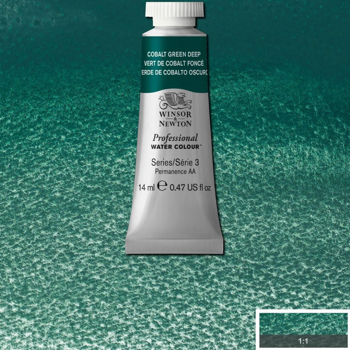 Winsor & Newton Professional akvarellmaling 14 ml Cobalt Green Deep 185