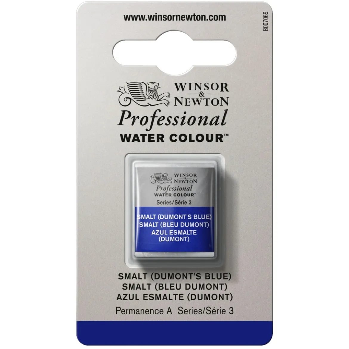 Winsor & Newton Professional akvarellmaling halvkopp Smalt Blue 710