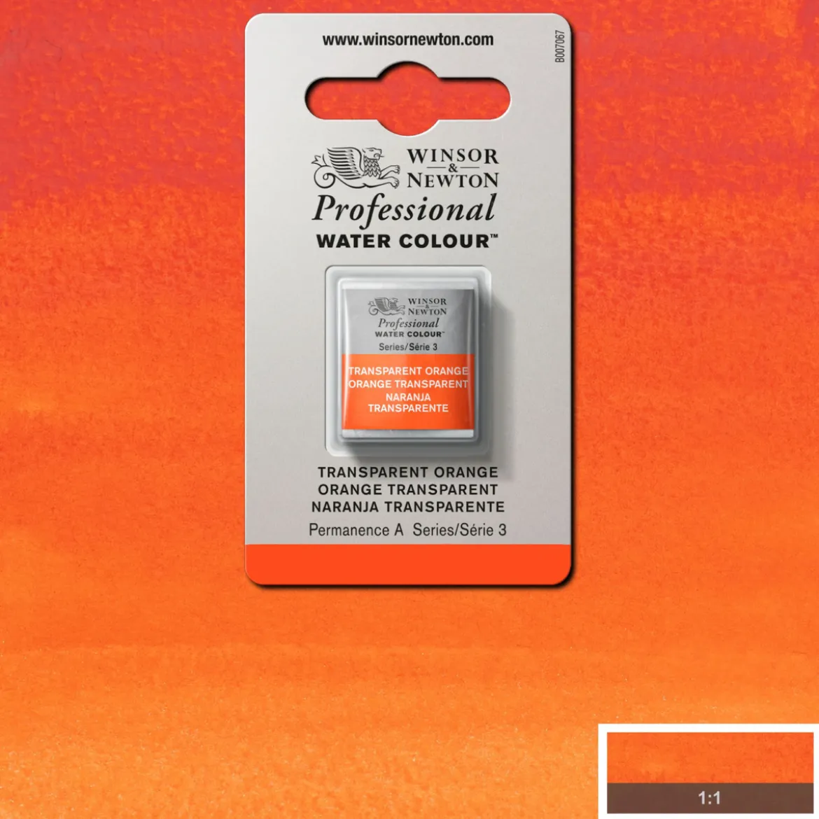 Winsor & Newton Professional akvarellmaling halvkopp Quinacridone Violet 550