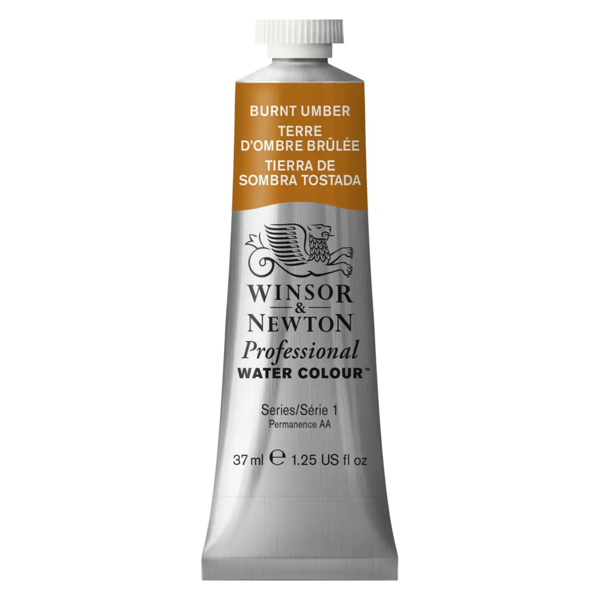 Winsor & Newton Professional akvarellmaling 37 ml Burnt Umber 076