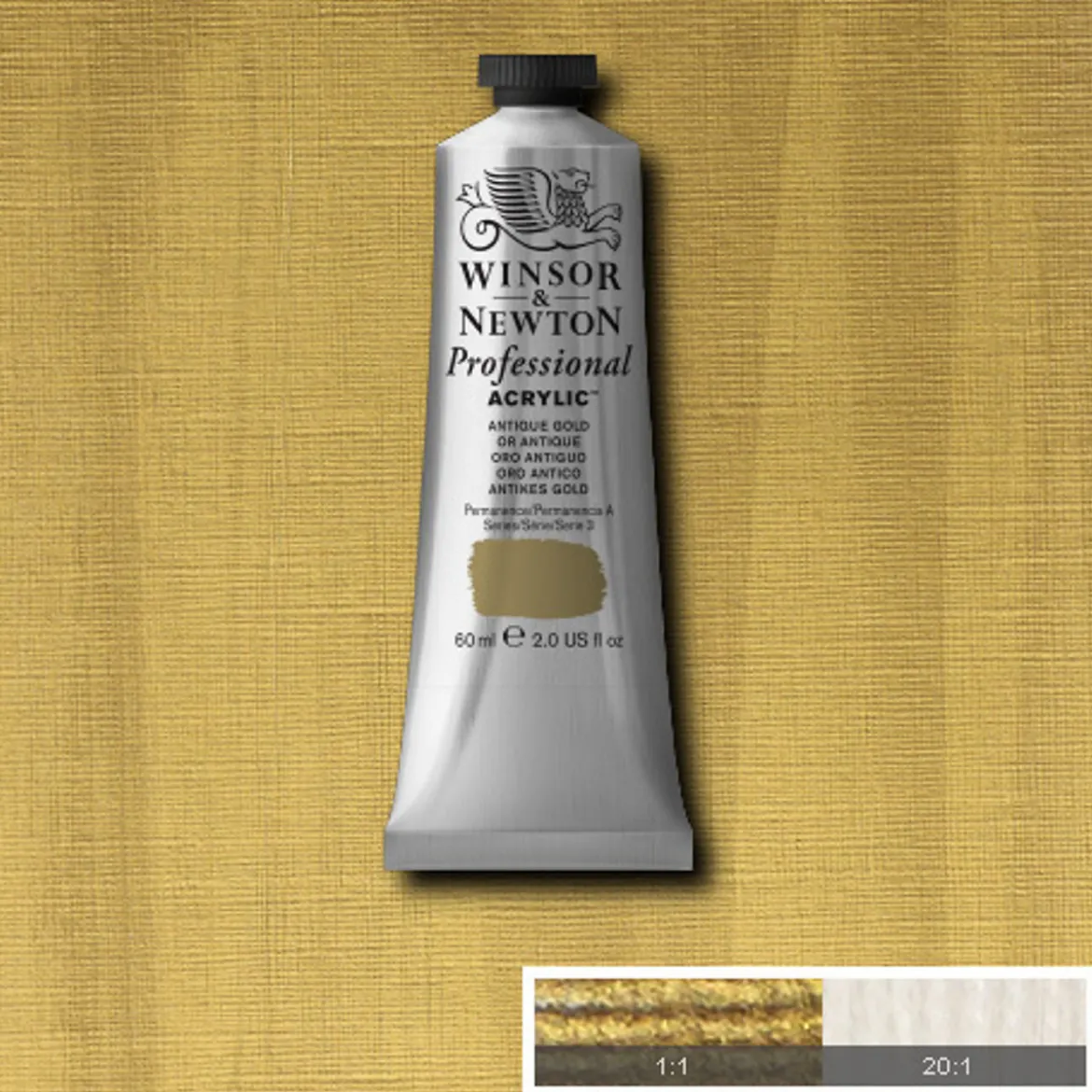 Winsor & Newton Professional akrylmaling 60 ml Antique Gold 014