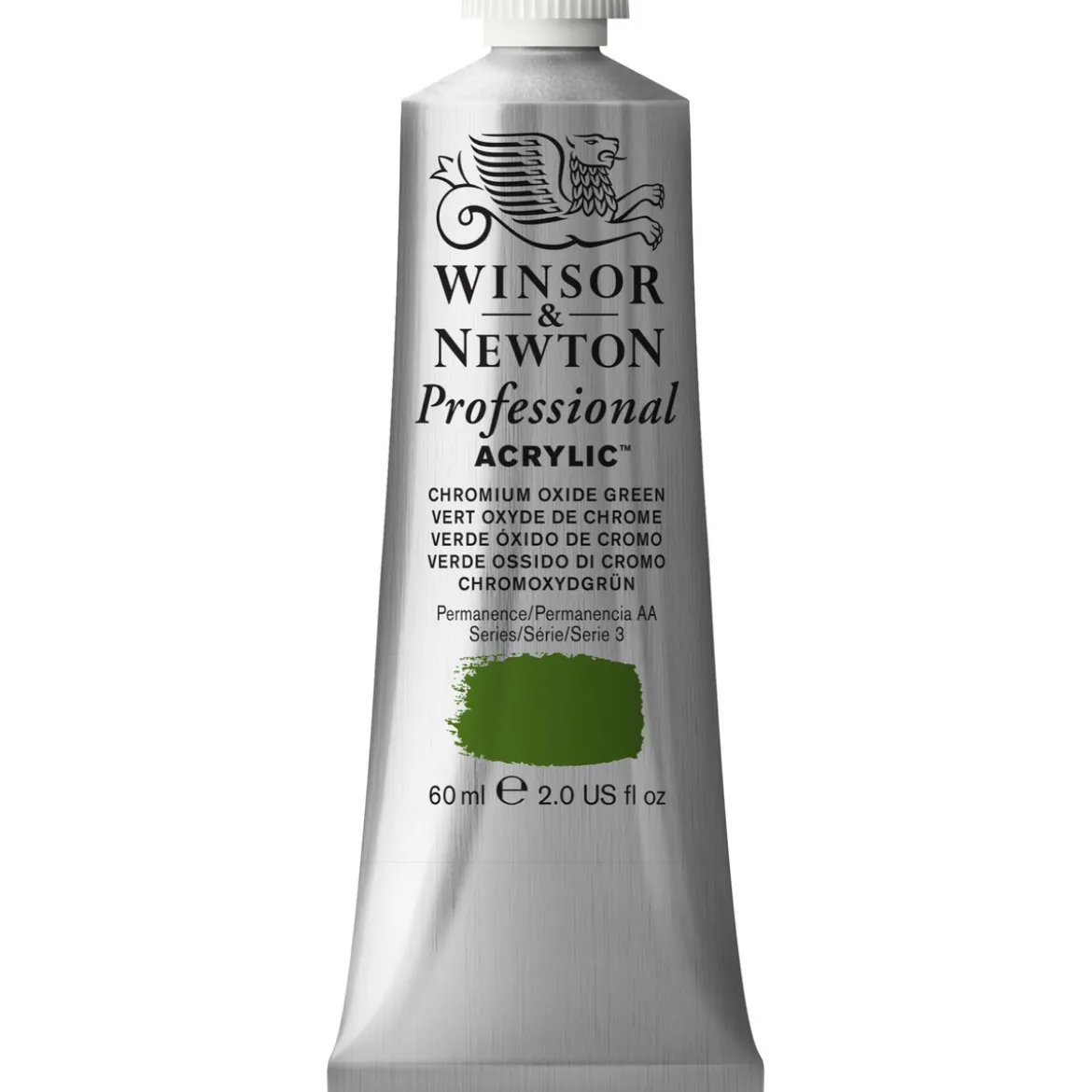 Winsor & Newton Professional akrylmaling 60 ml Chromium Oxide Green 162
