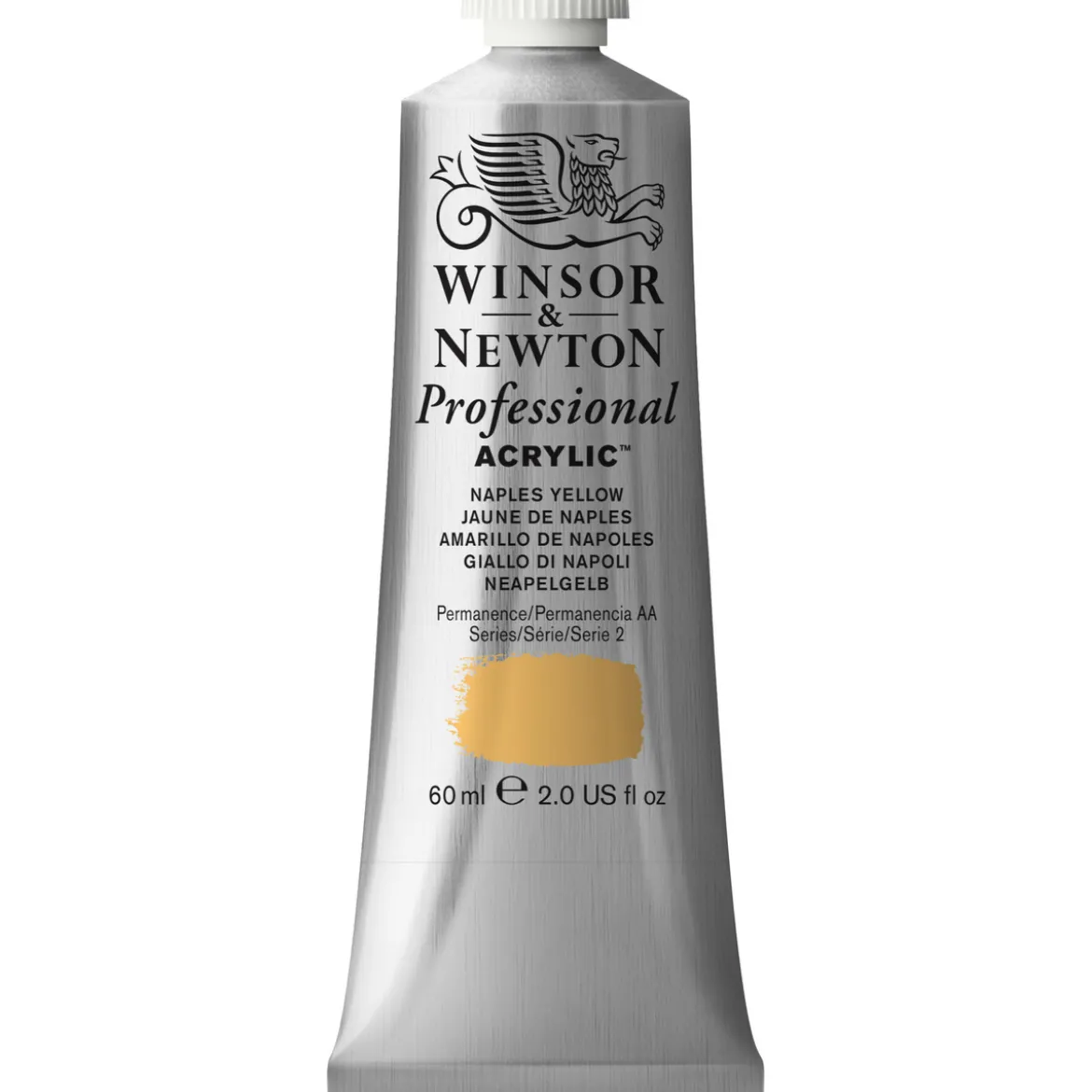 Winsor & Newton Professional akrylmaling 60 ml Naples Yellow 422