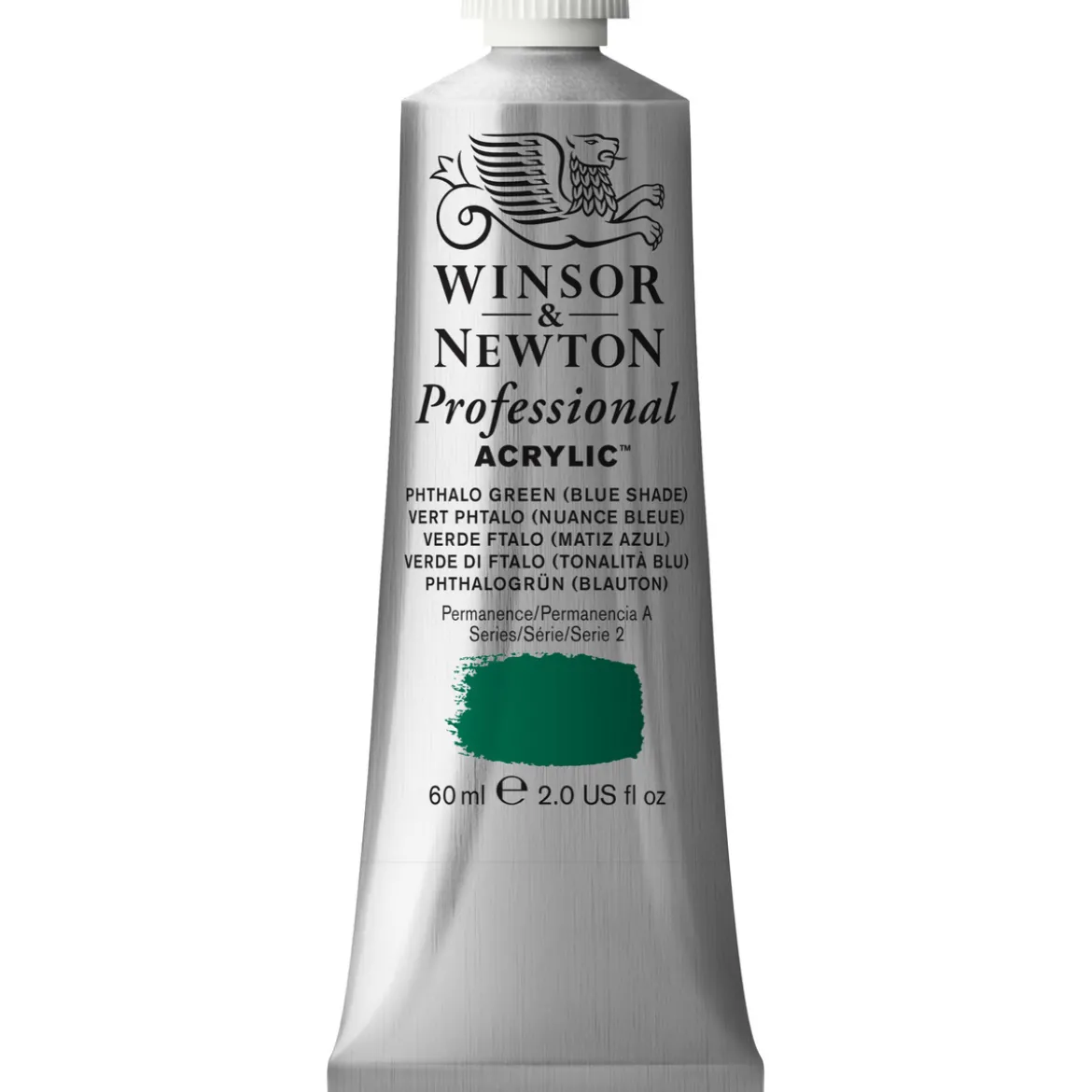Winsor & Newton Professional akrylmaling 60 ml Phthalo Green Yellow shade 521