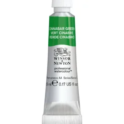 Winsor & Newton Professional Revival akvarellmaling 5 ml Cinnabar Green 420