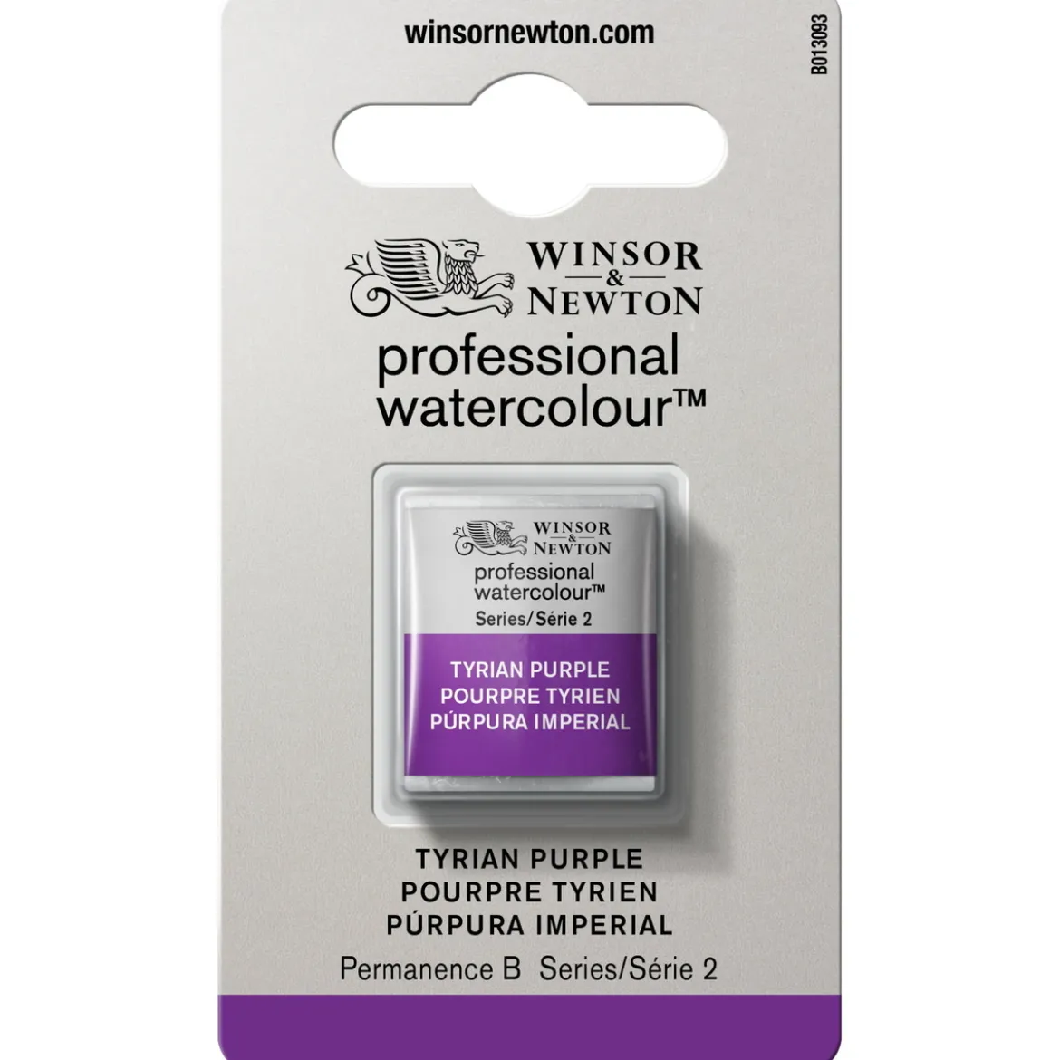 Winsor & Newton Professional Revival akvarellmaling halvkopp Tyrian Purple 419