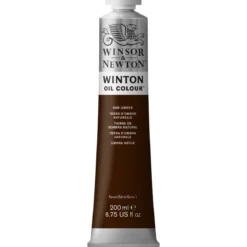 Winsor & Newton Winton oljemaling 200 ml Raw Umber 554