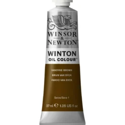 Winsor & Newton Winton oljemaling 37 ml Vandyke Brown 676