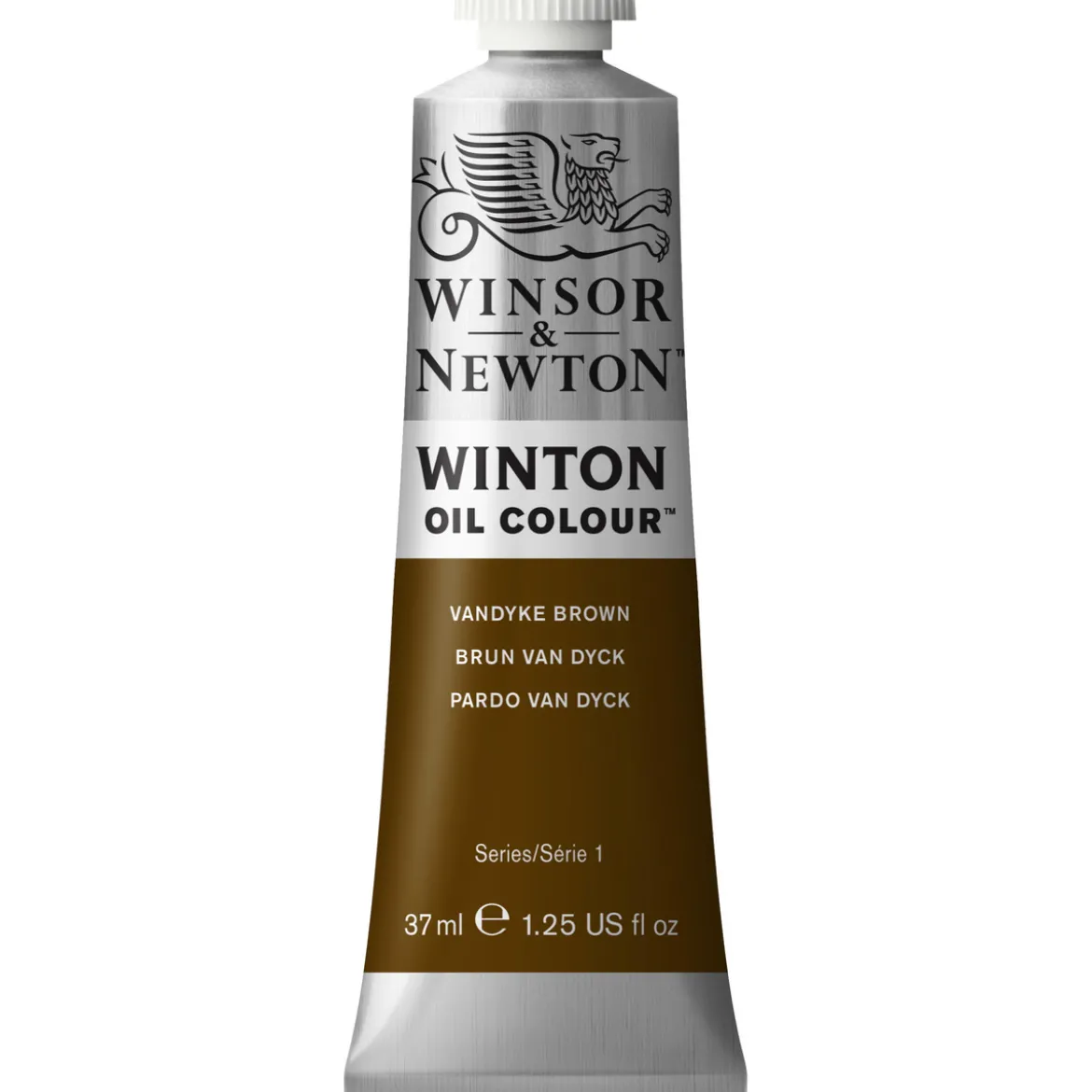Winsor & Newton Winton oljemaling 37 ml Vandyke Brown 676