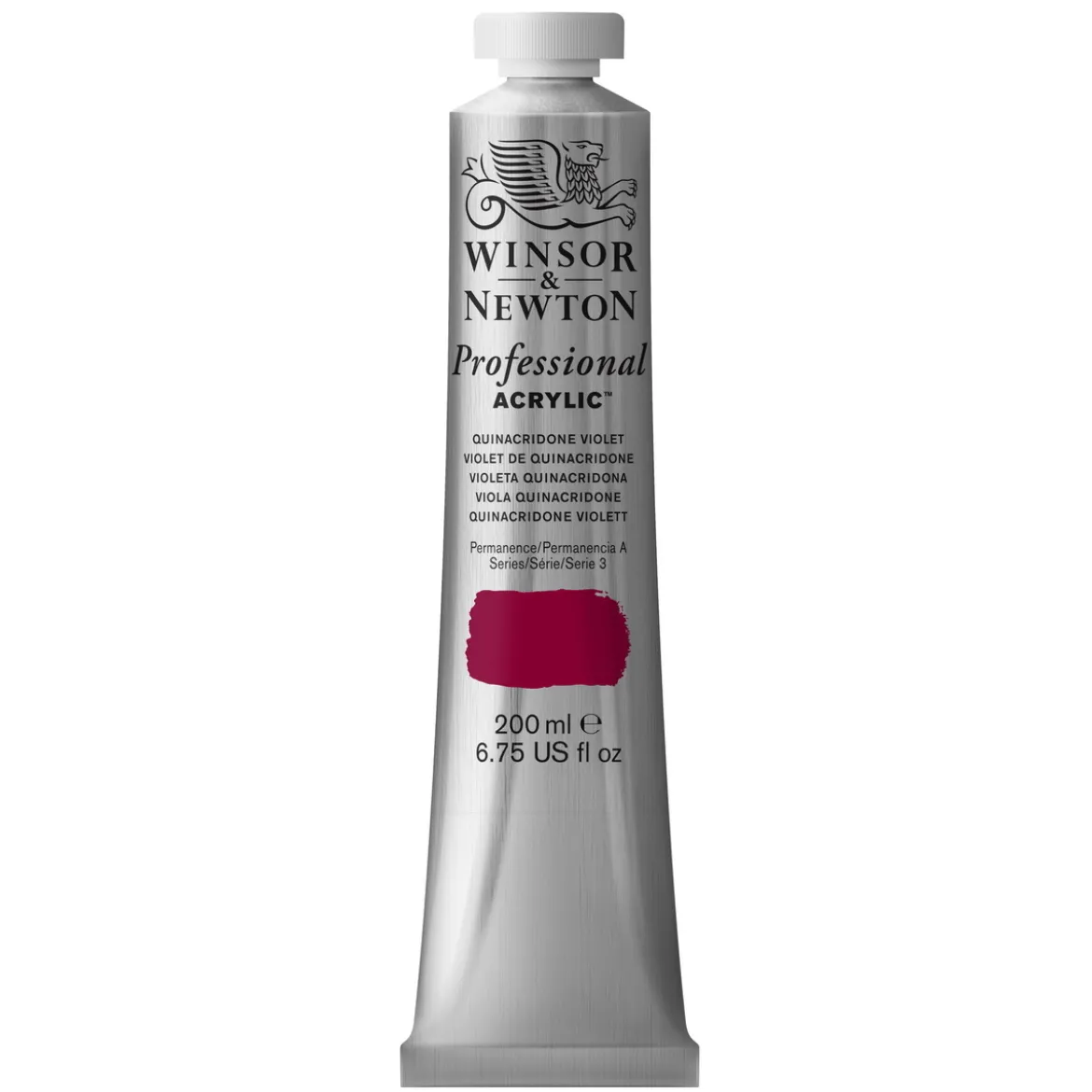 W&N Akr 200 ml Quinacr. Violet