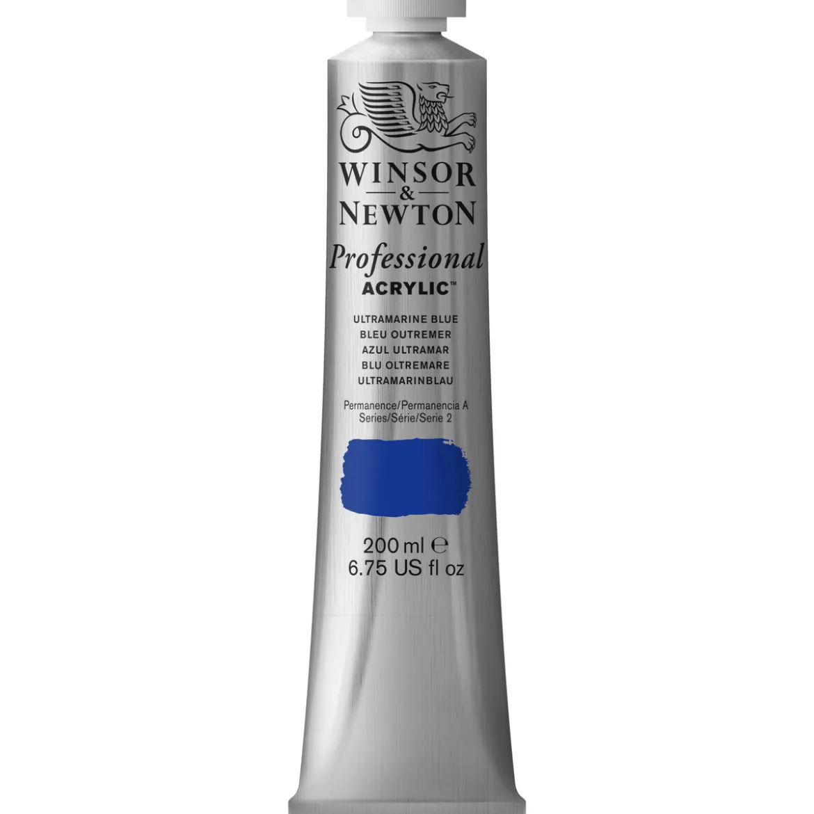 W&N Akr 200ml Ultramarine Blue