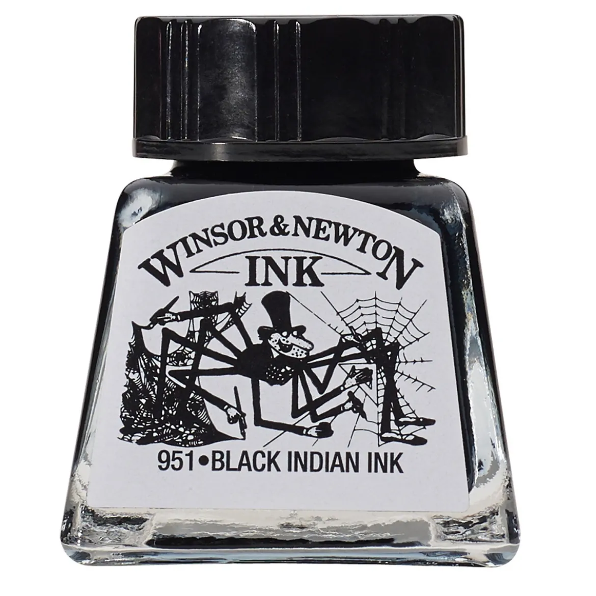 W&N Drawing Ink Black Ind 14 m
