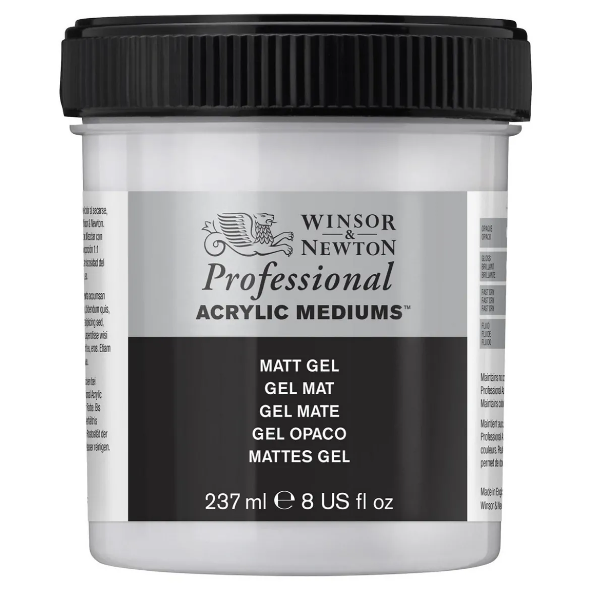 W&N Matt Gel 237ml