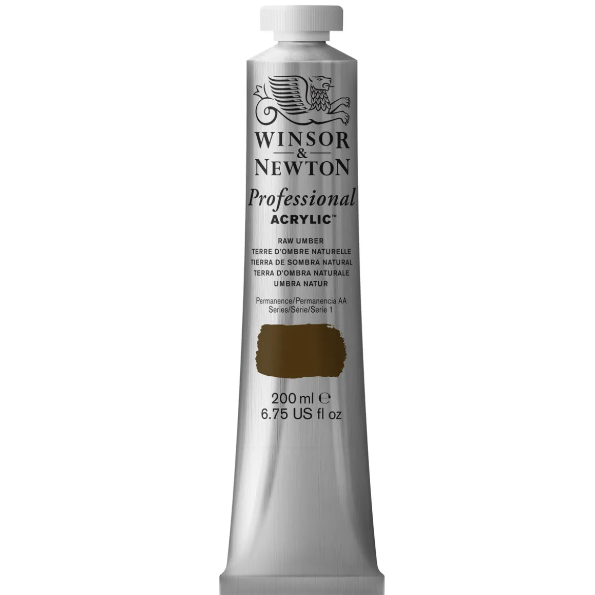W&N Pro Akr 200 ml Raw Umber