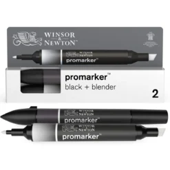 W&N Promarker 2 Black/Blender