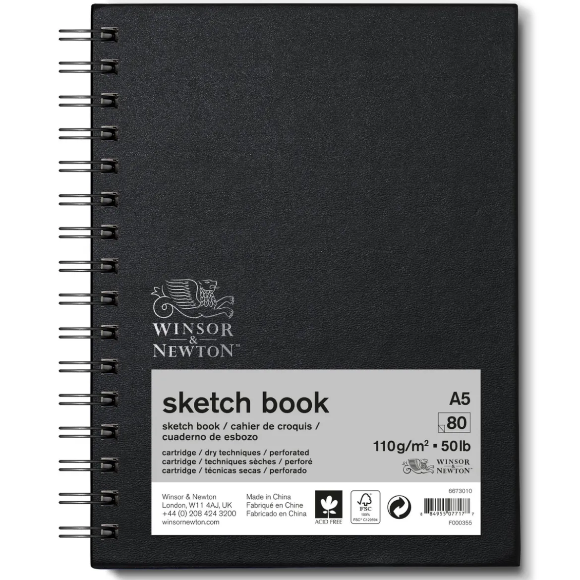 W&N Skissebok 110 g A5