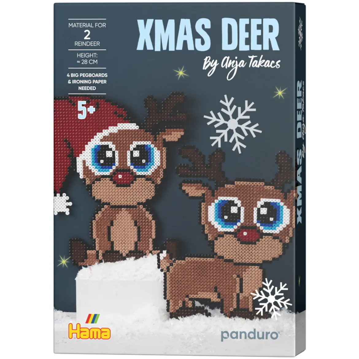 Xmas Deer by Anja Takacs – julens absolutt søteste reinsdyr! H. 28 cm